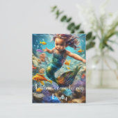 Little Mermaid Kaart (Staand voorkant)