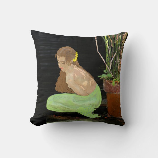 Little Mermaid Pillow Kussen (Voorkant)