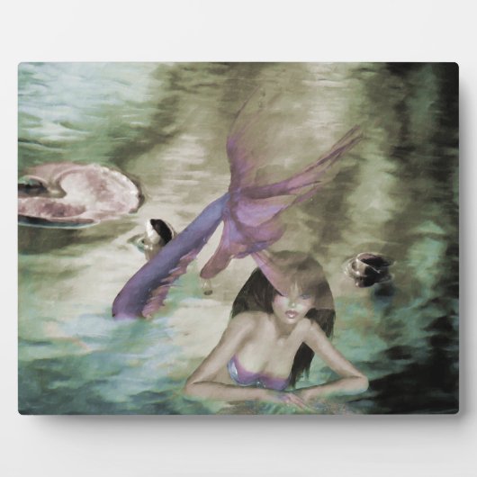 Little Mermaid Plaque Fotoplaat (Voorkant)