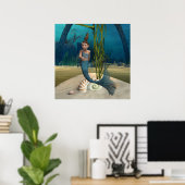 Little Mermaid Poster (Thuiskantoor)