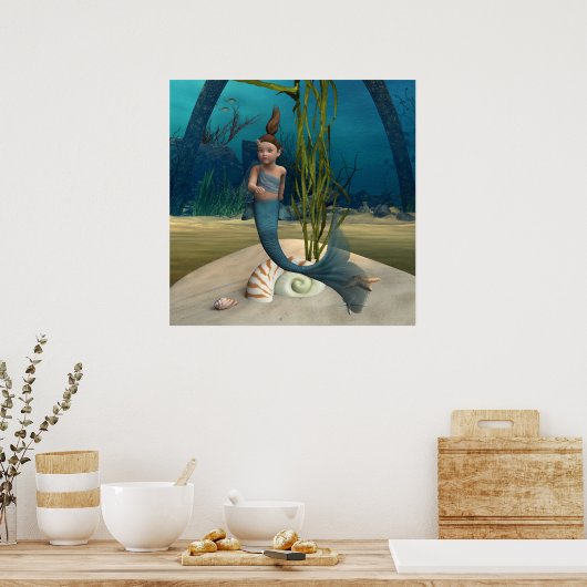 Little Mermaid Poster (Keuken)