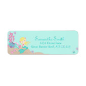 Little Mermaid Return Label Blonde (Voorkant)