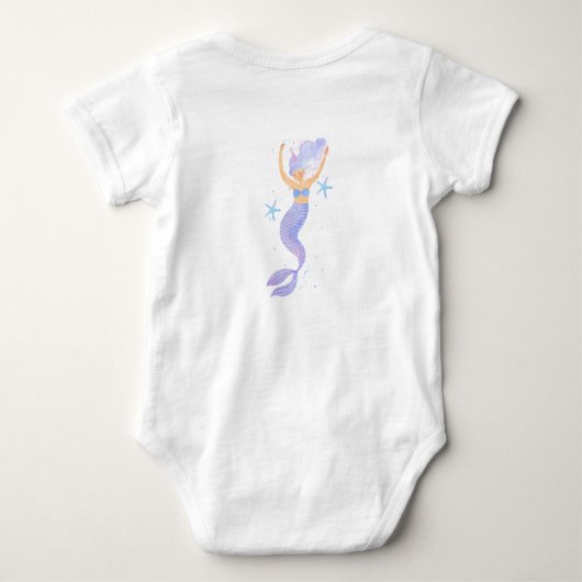Little Mermaid Romper (Achterkant)