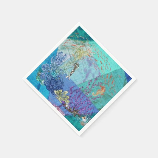 Little Mermaid Servetten (Hoek)