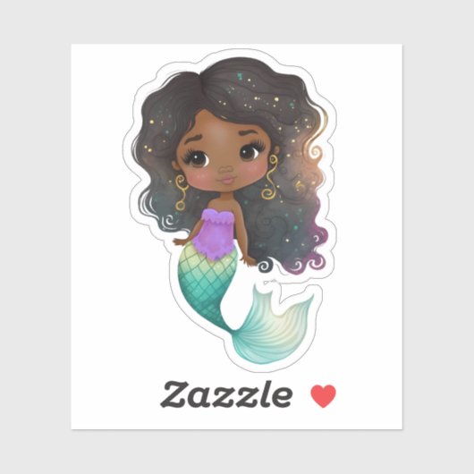 Little Mermaid Sticker (Vel)