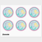 Little Mermaid Sticker Blonde 2 (Vel)