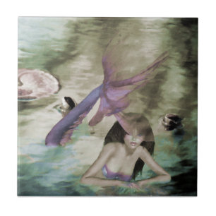 Little Mermaid Tile Tegeltje