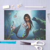 Little mermaid tissuepapier (Craft)