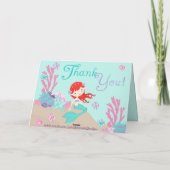 Little Mermaid TY Kaart 2 Auburn (Achterkant)