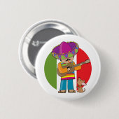 Little Mexico Ronde Button 5,7 Cm (Voorkant /achterkant)