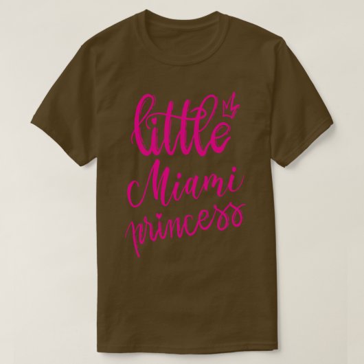 Little Miami Princess T-shirt (Design voorkant)