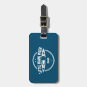 Little Miami River Ohio Kayaking Bagagelabel (Voorkant verticaal)