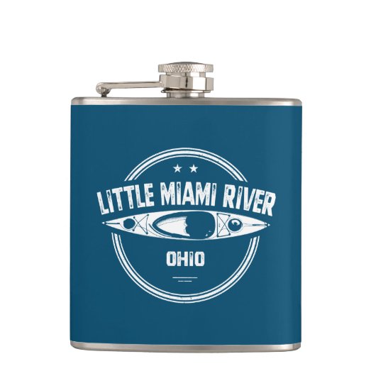 Little Miami River Ohio Kayaking Heupfles (Voorkant)