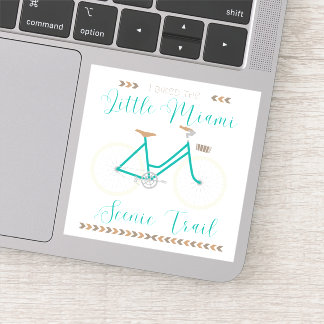 Little Miami Schilderachtig Trail 3-inch x3-Sticke Sticker