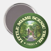 Little Miami Schilderachtig Trail (fietsen c) Magneet (Voorkant / Achterkant)