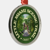 Little Miami Schilderachtig Trail (fietsen c) Metalen Ornament (Rechts)