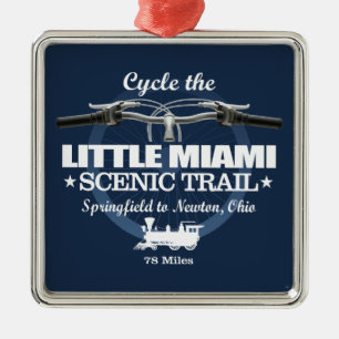 Little Miami Schilderachtig Trail (H2) Metalen Ornament