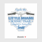 Little Miami Schilderachtig Trail (H2) Sticker (Vel)