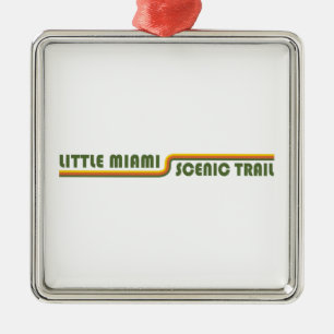 Little Miami Schilderachtig Trail Ohio Metalen Ornament
