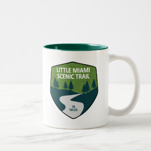 Little Miami Schilderachtig Trail Tweekleurige Koffiemok