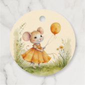 Little Mice Baby shower | Bedankjes Labels (Achterkant)