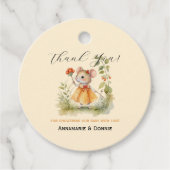Little Mice Baby shower | Bedankjes Labels (Voorkant)