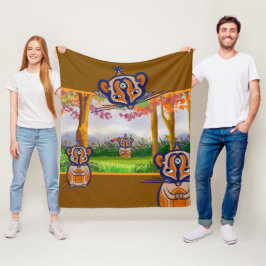 Little miceys Fleece Blanket Deken