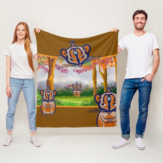 Little miceys Fleece Blanket Deken (In situ)