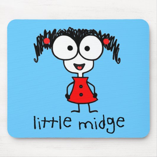 Little Midge Mousepad Muismat (Voorkant)
