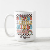 Little Minds helpen groovy lerarengeschenk te late Koffiemok (Links)