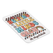 Little Minds helpen groovy lerarengeschenk te late Magneet (Rechterzijde)