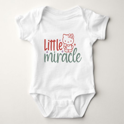 Little Miracle - Baby Boy Bodysuit (Voorkant)