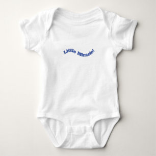 Little Miracle Quote Baby Romper