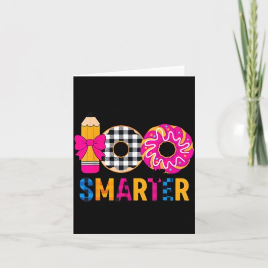 Little Miss 100 Days Smarter Celebration 100 Days  Kaart (Voorkant)