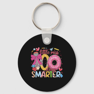 Little Miss 100 Days Smarter Donut Happy 100th Day Sleutelhanger