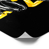 Little Miss 2026 Coquette Bow Crown Happy New Year Poster (Hoek)