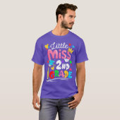 Little Miss 2e klas eerste dag van de tweede klas  T-shirt (Voorkant volledig)