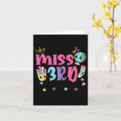Little Miss 3rd Grader Eerste Dag van de School 3r Kaart (Gele Bloem)
