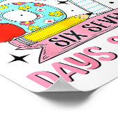 Little Miss 67 Days Smarter Coquette Bow 67th Day Poster (Hoek)