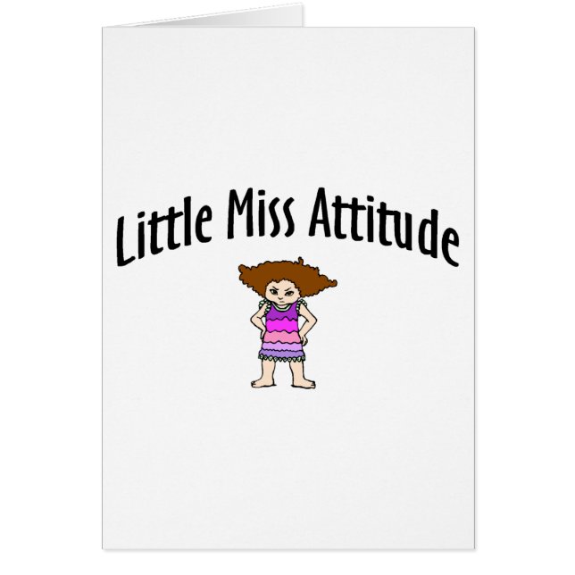 Little Miss Attitude (Voorkant)