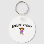 Little Miss Attitude Sleutelhanger (Voorkant)