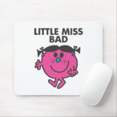 Little Miss Bad | Klaar voor actie Muismat (Met muis)
