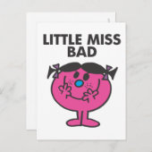 Little Miss Bad | Schone glimlach Briefkaart (Voorkant / Achterkant)