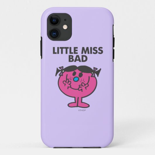 Little Miss Bad | Schone glimlach Case-Mate iPhone Case (Achterkant)