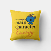 Little Miss Bazig Hoofdpersonage Energie Kussen (Voorkant)