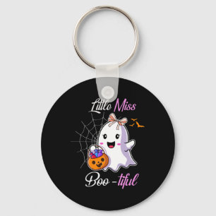 Little Miss Boo-tiful Funny Schattige Halloween Ko Sleutelhanger