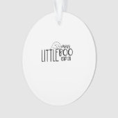 Little Miss Bootiful Retro Classic Ornament (voorkant)