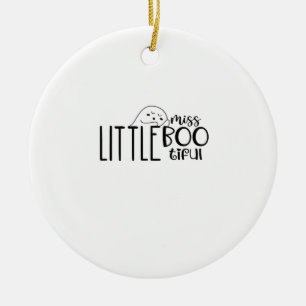Little Miss Bootiful Retro Klassieker Keramisch Ornament