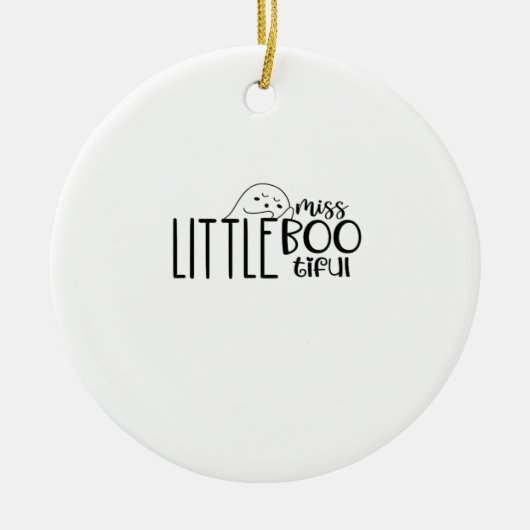 Little Miss Bootiful Retro Klassieker Keramisch Ornament (Voorkant)