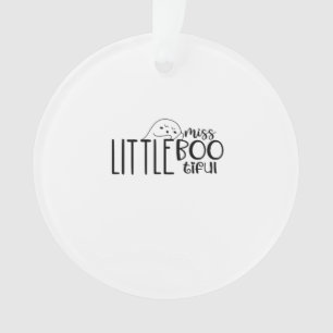 Little Miss Bootiful Retro Klassieker Ornament
